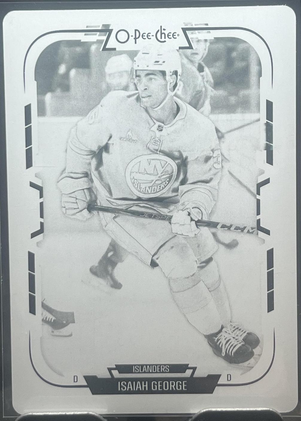 Isaiah George [Printing Plate] #203