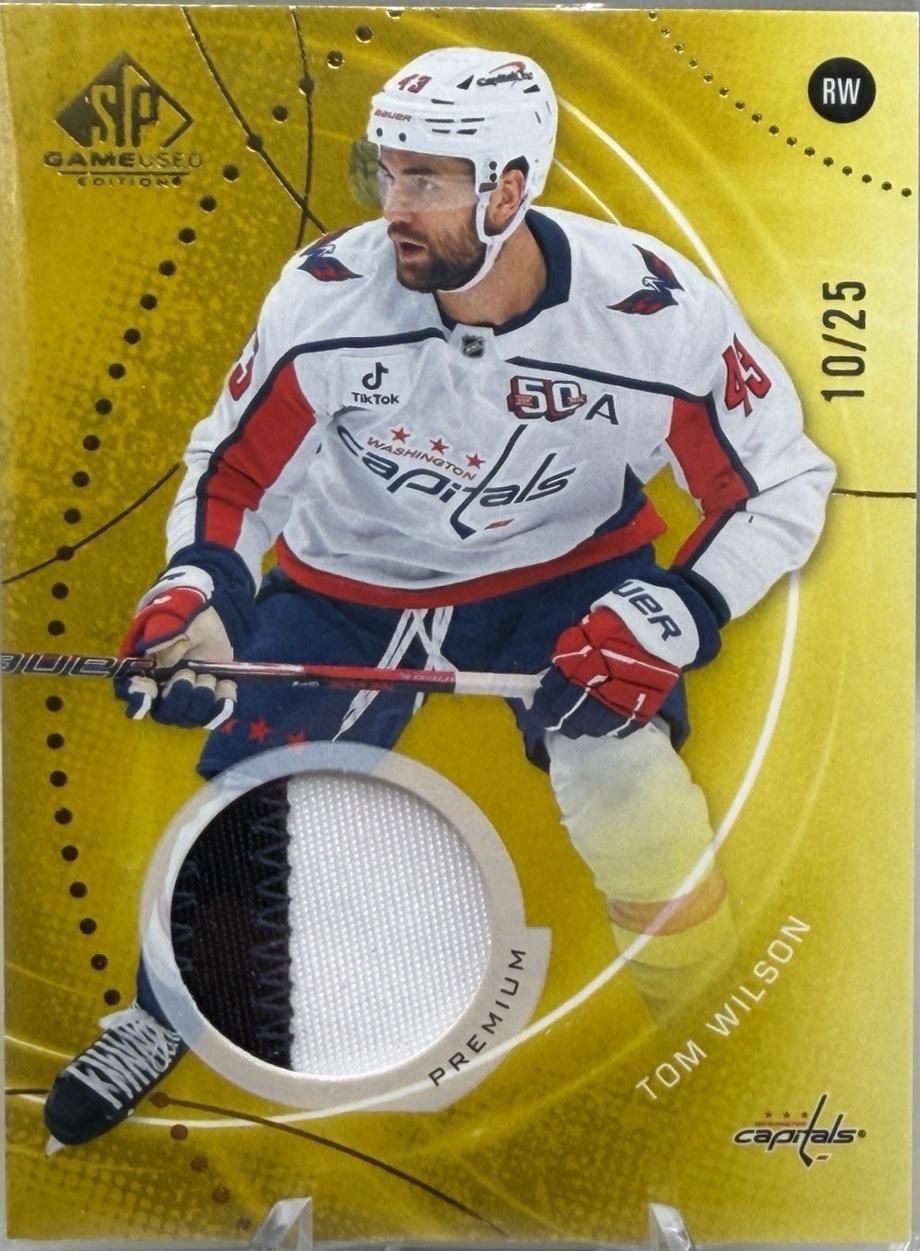 Tom Wilson [Gold Premium Memorabilia] #13