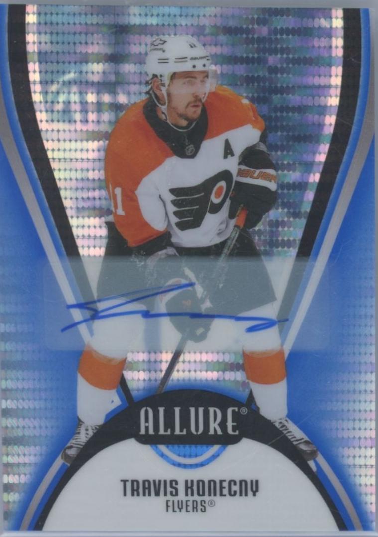 Travis Konecny [Blue Line Autograph] #47