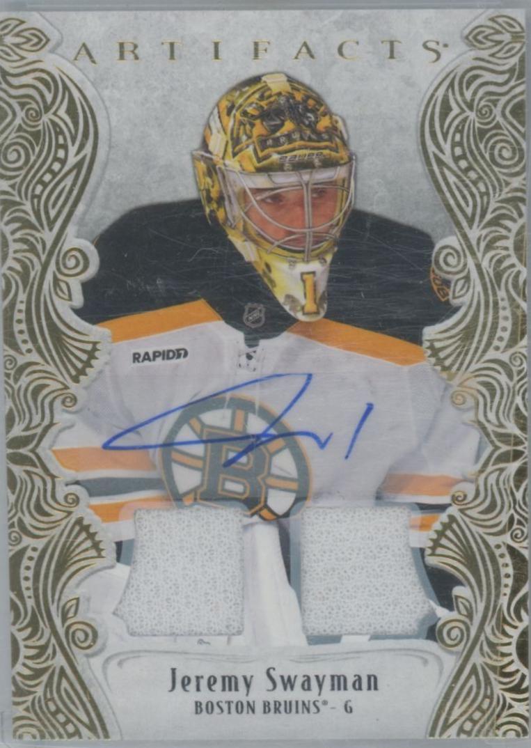 Jeremy Swayman [Auto Material Gold] #138