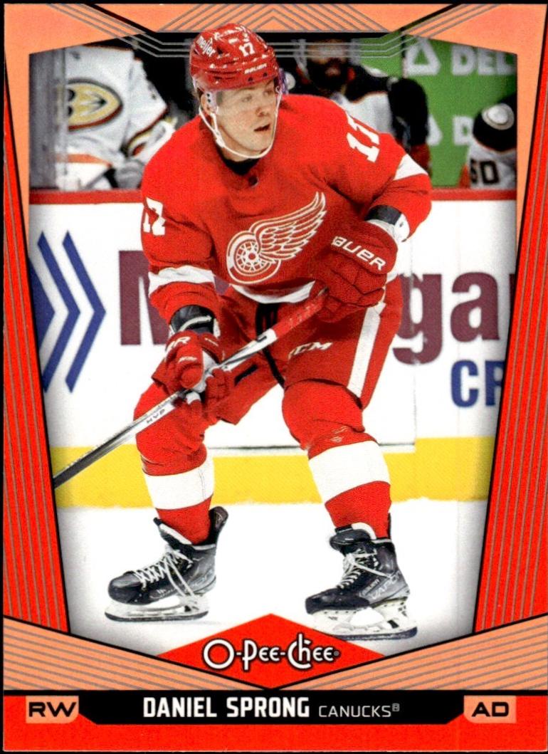 Daniel Sprong [Orange Border] #316
