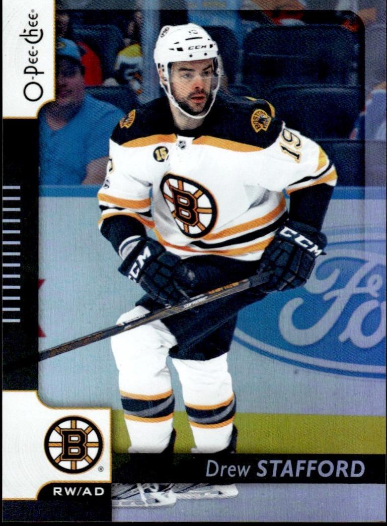 Drew Stafford [Black Rainbow Foil] #123