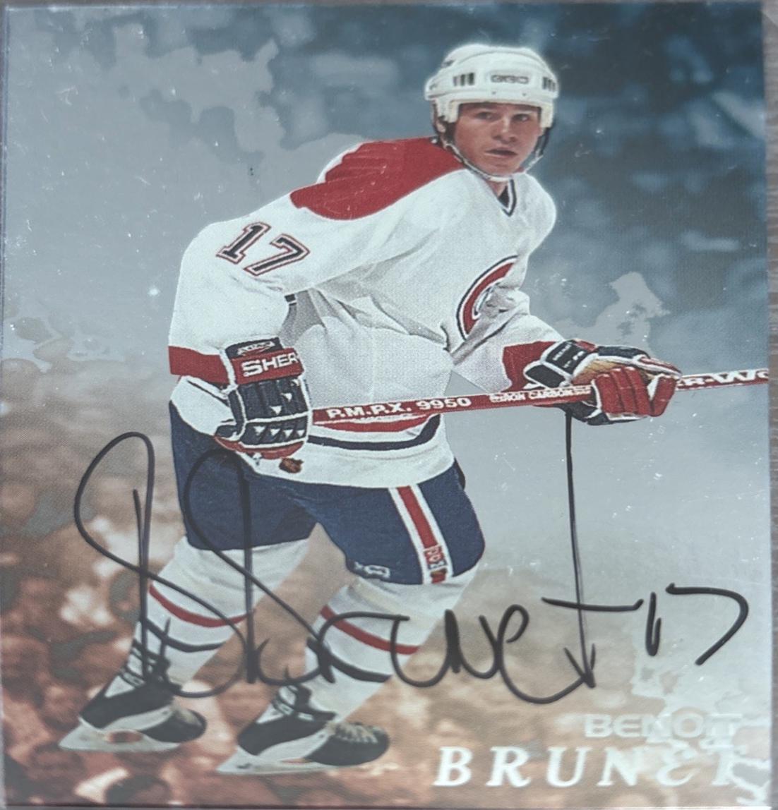 Benoit Brunet [Autograph] #70
