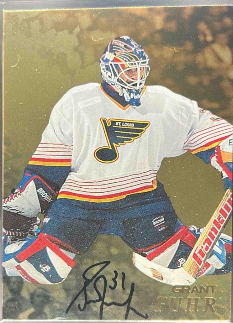 Grant Fuhr [Gold Autograph] #122