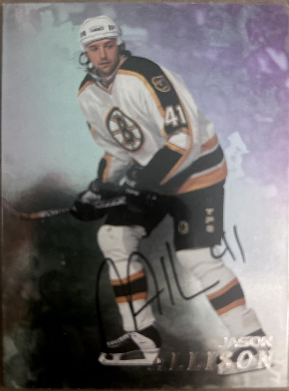 Jason Allison [Autograph] #156