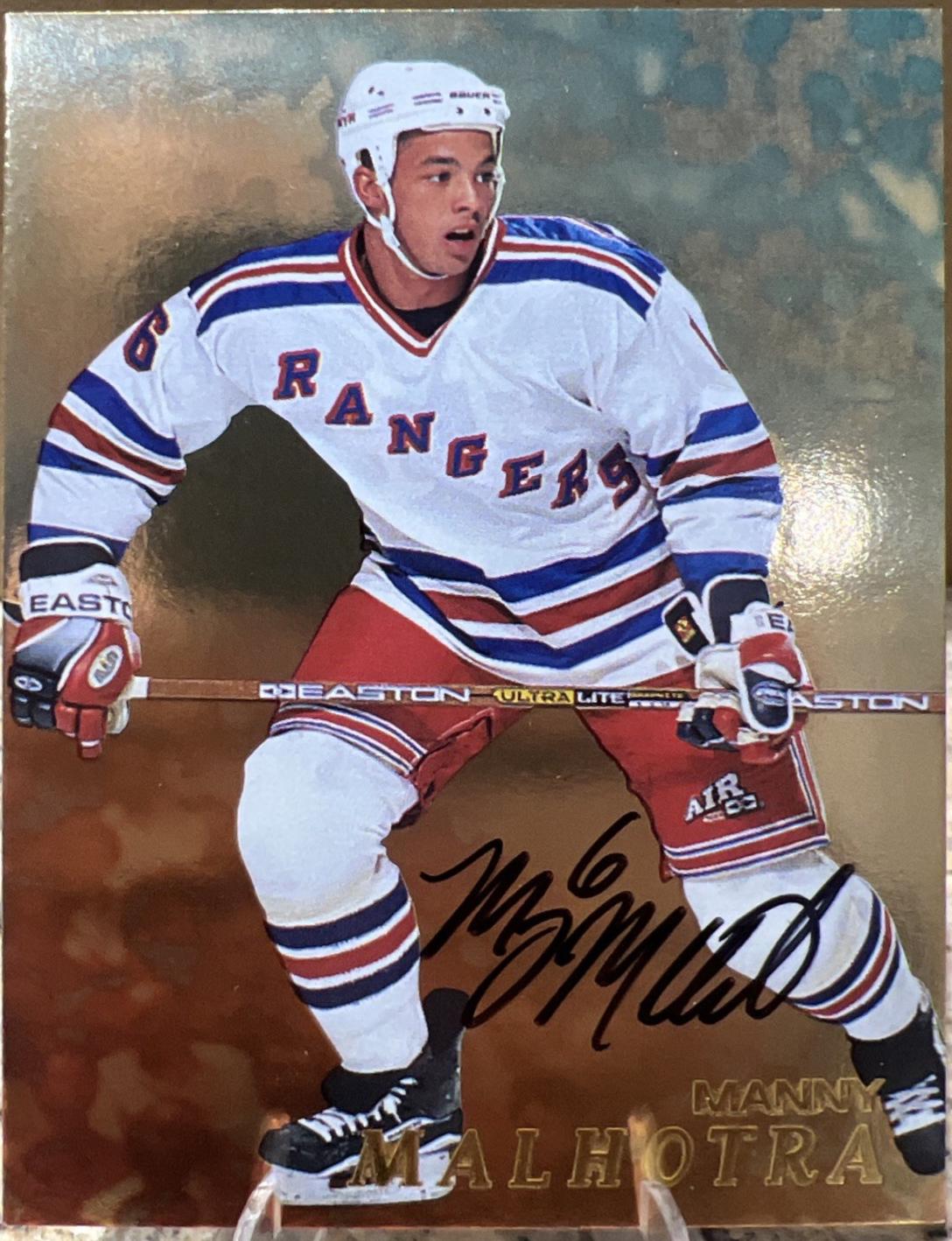 Manny Malhotra [Gold Autograph] #241