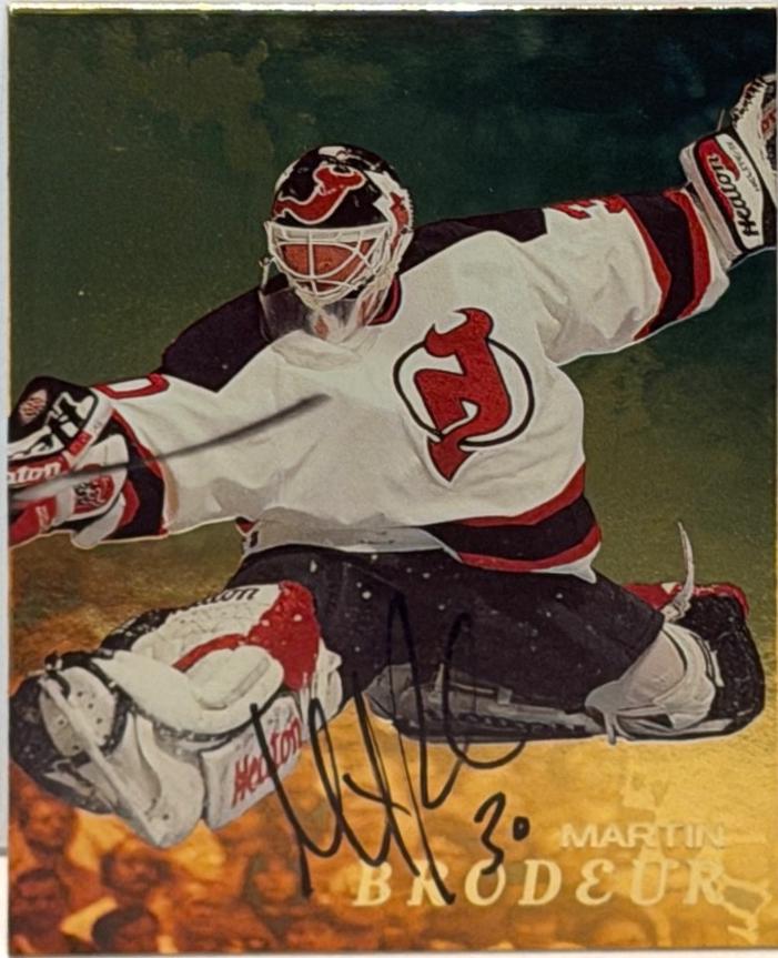 Martin Brodeur [Gold Autograph] #79