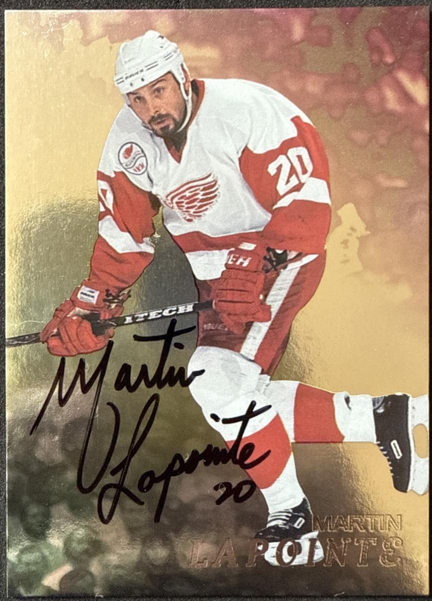 Martin Lapointe [Autograph] #198