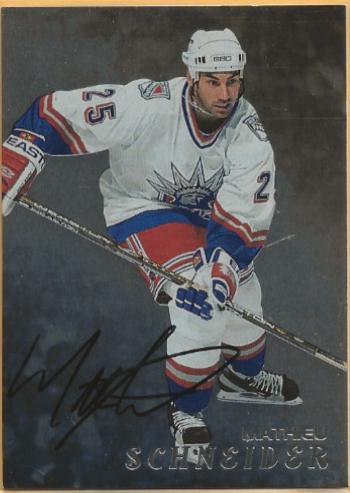 Mathieu Schneider [Autograph] #239