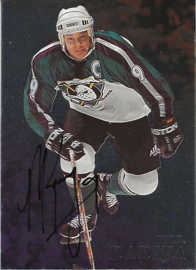 Paul Kariya [Autograph] #2