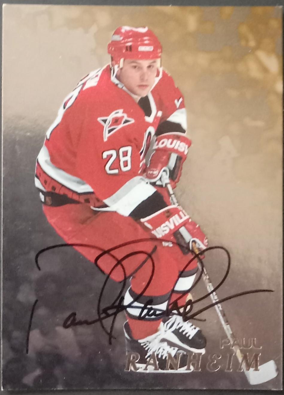 Paul Ranheim [Autograph] #176