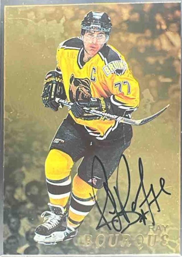 Ray Bourque [Gold Autograph] #8