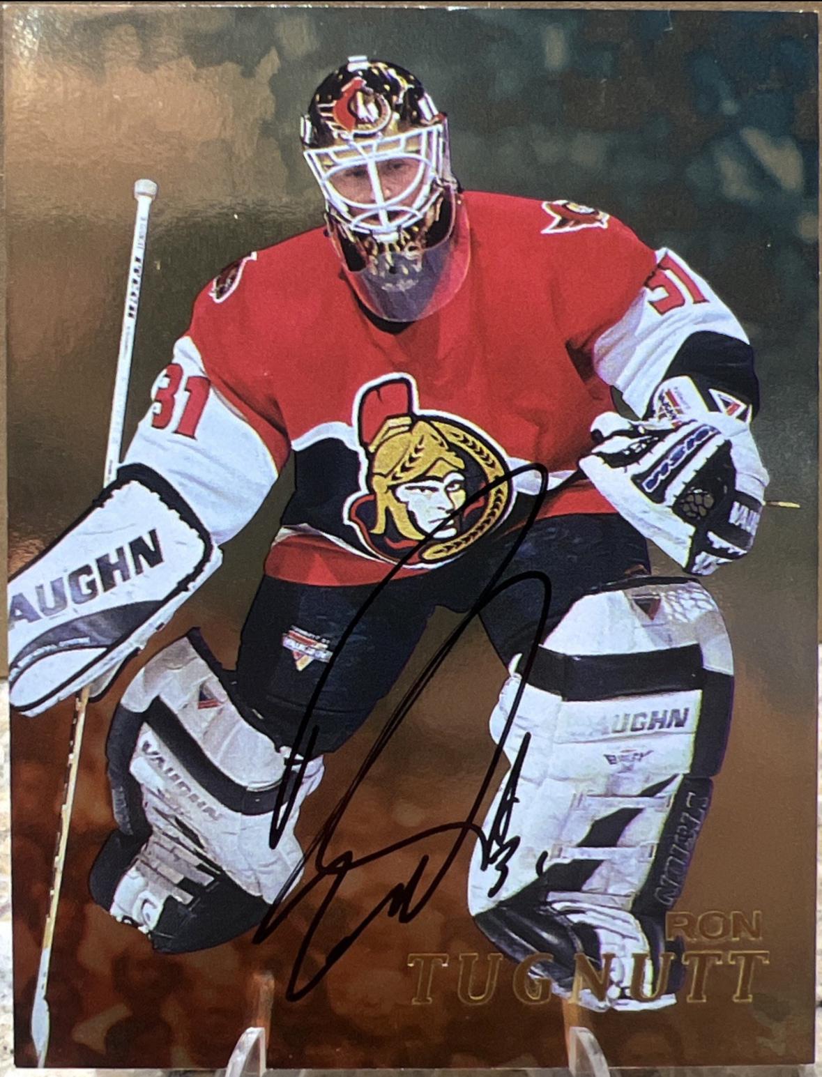 Ron Tugnutt [Gold Autograph] #244
