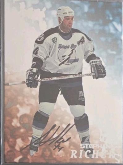 Stephane Richer [Autograph] #133