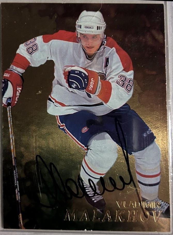 Vladimir Malakhov [Gold Autograph] #222