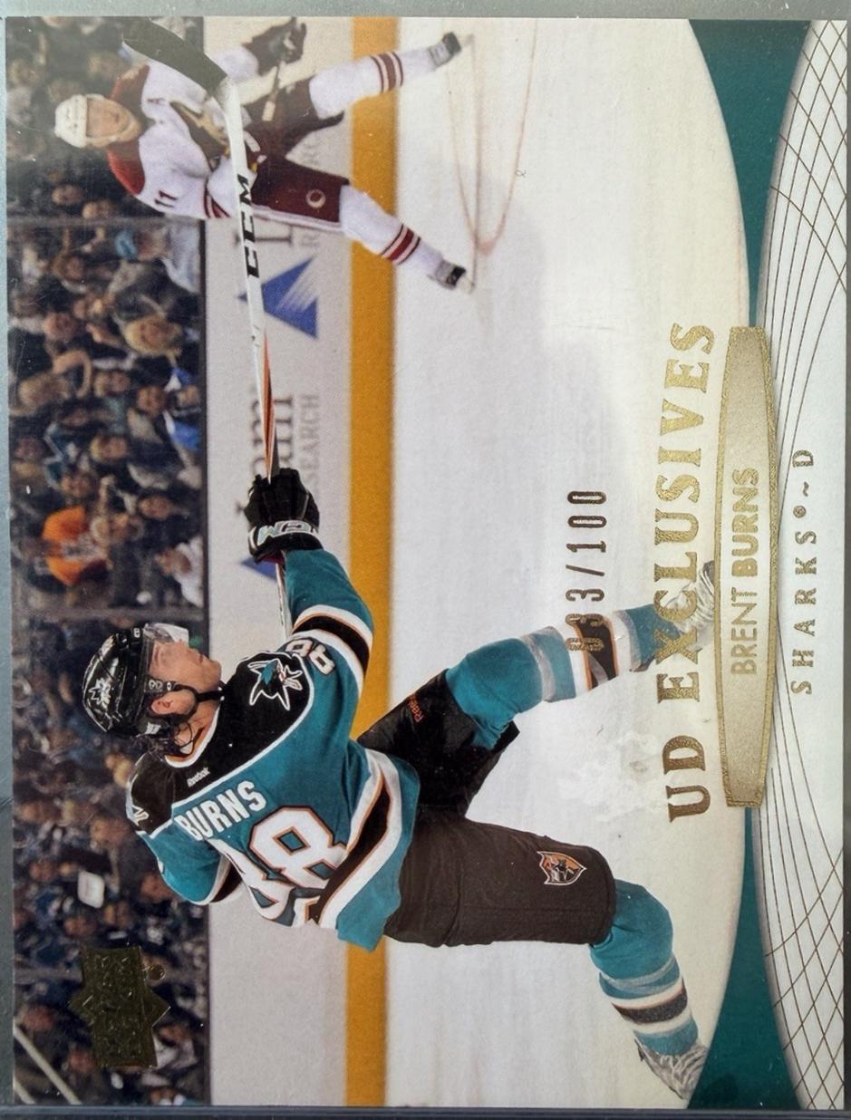 Brent Burns [UD Exclusives] #297
