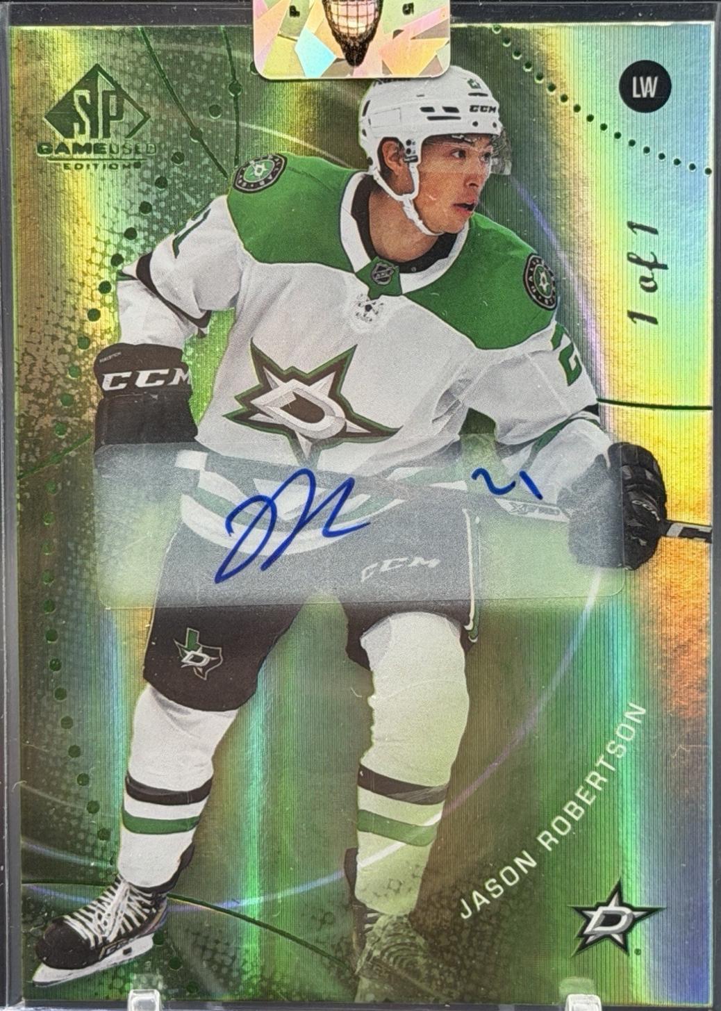 Jason Robertson [Green Autograph] #47