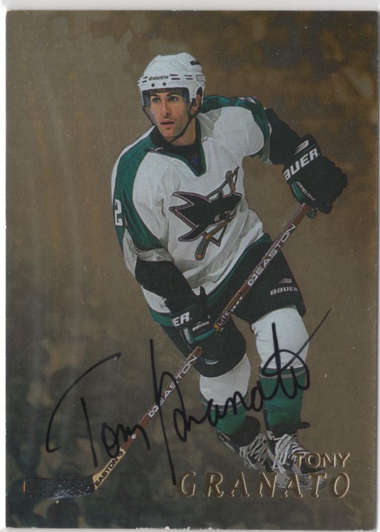 Tony Granato [Gold Autograph] #272