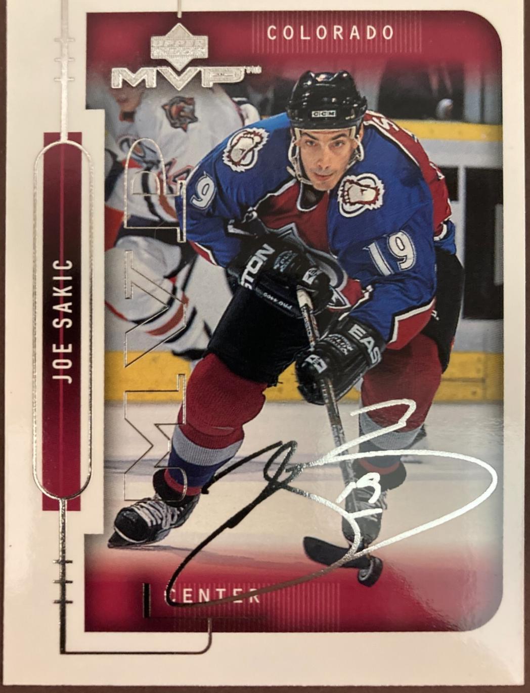 Joe Sakic [Silver Script] #51