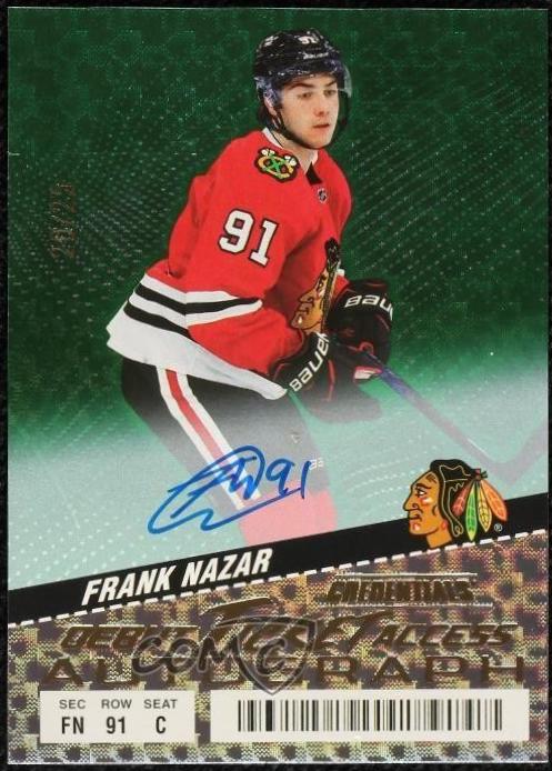 Frank Nazar [Green Autograph] #129