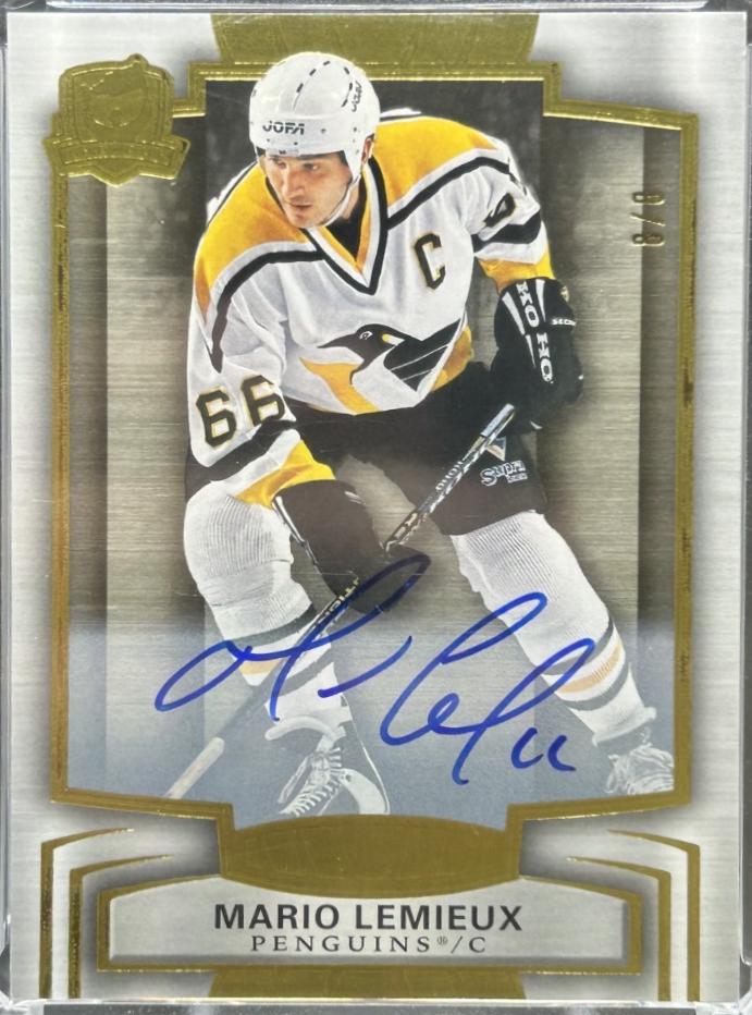 Mario Lemieux [Gold Foil Autograph] #66