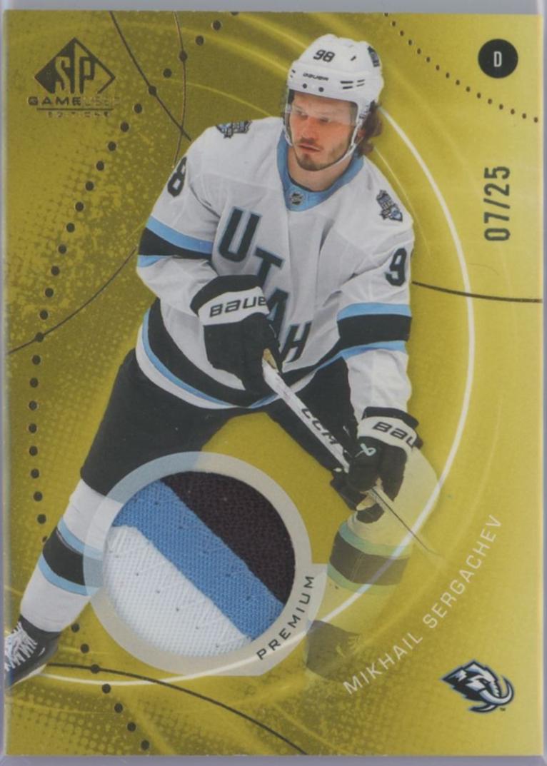 Mikhail Sergachev [Gold Premium Memorabilia] #121