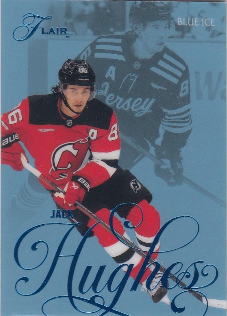 Jack Hughes [Image B Blue Ice Variation] #75