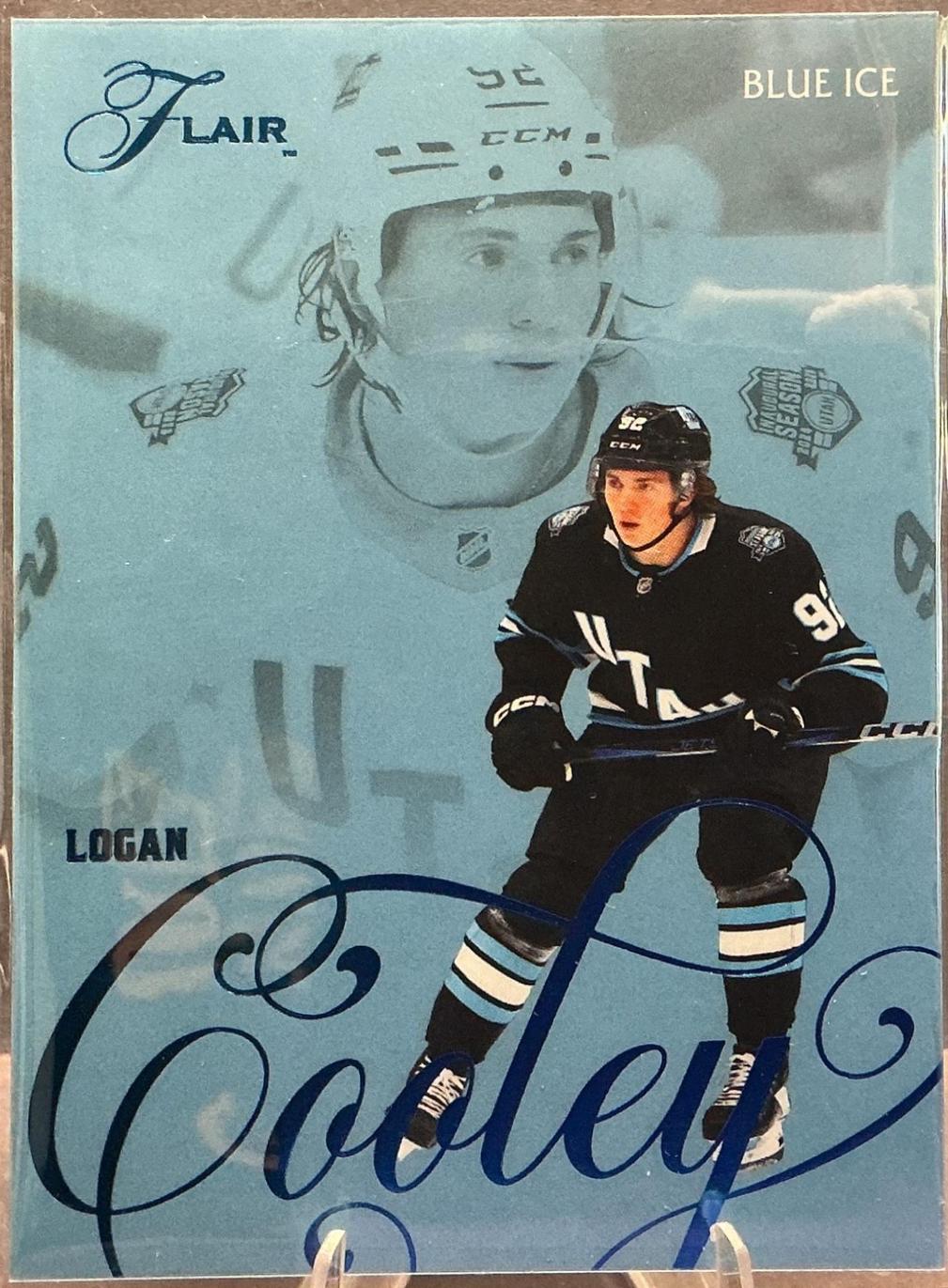 Logan Cooley [Blue Ice] #126