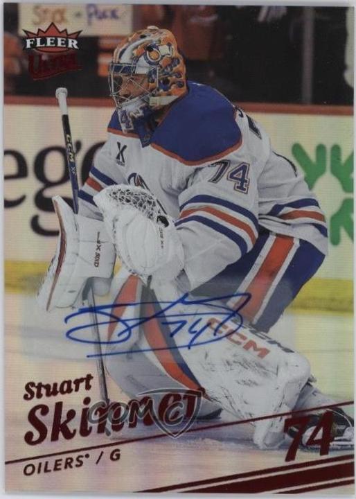 Stuart Skinner [Red Rainbow Foil Auto] #76