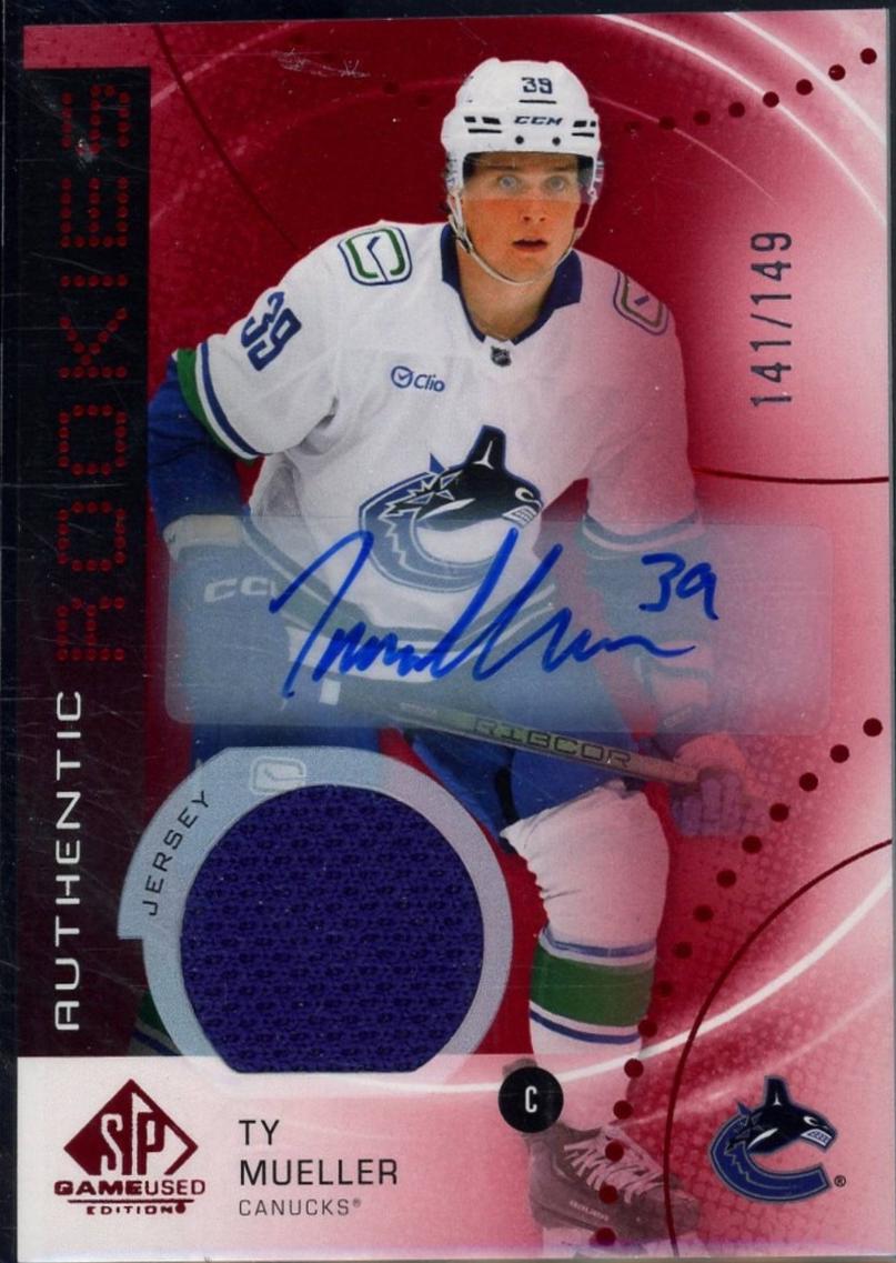 Ty Mueller [Red Autograph Jersey] #AR-TM