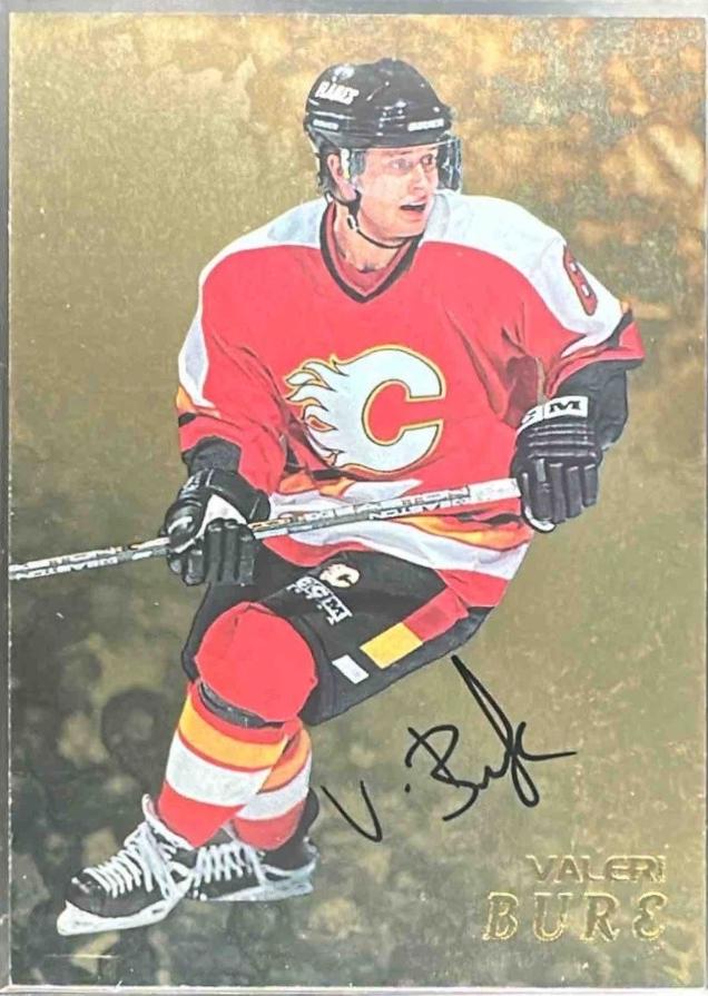 Valeri Bure [Gold Autograph] #170