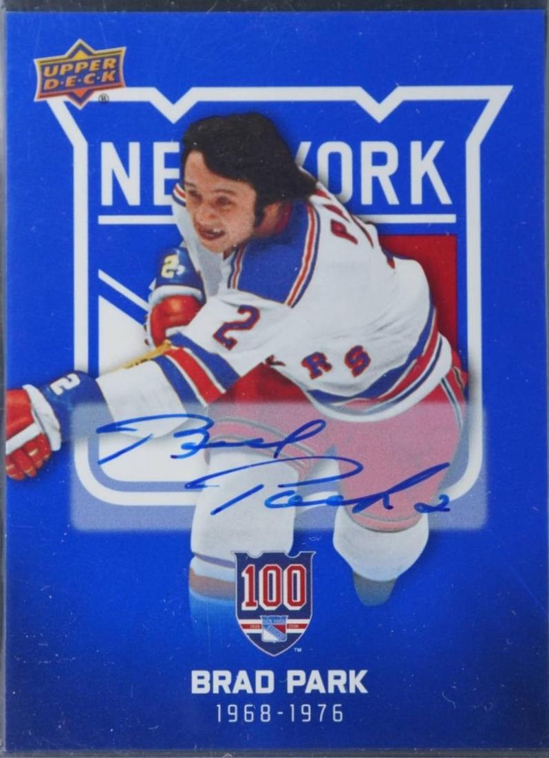 Brad Park [Blue Autograph] #14