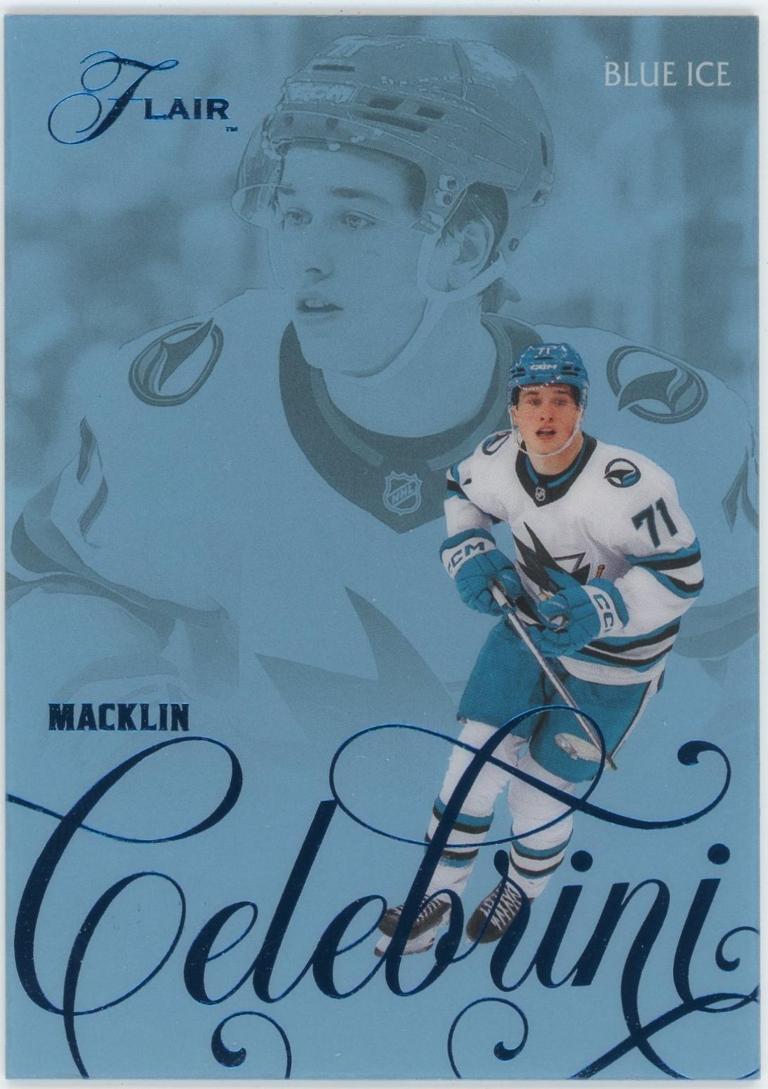 Macklin Celebrini [Blue Ice] #106