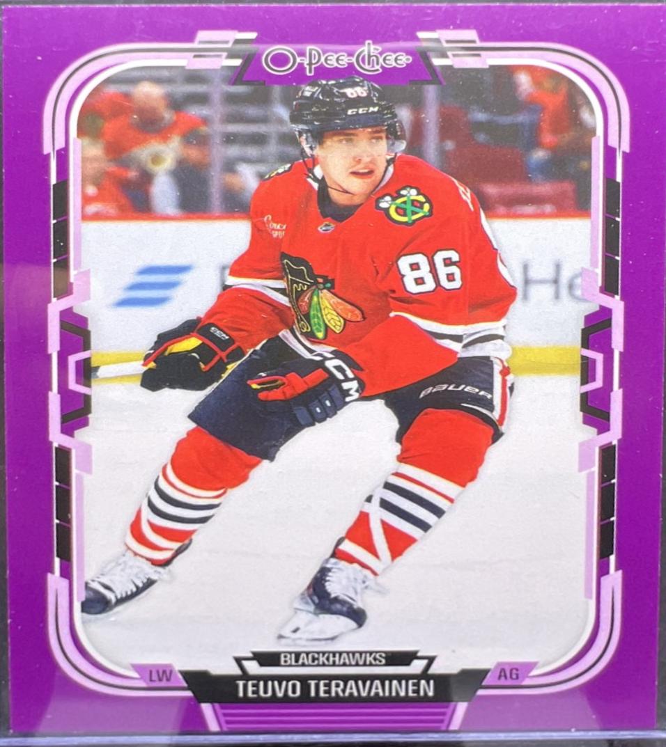 Teuvo Teravainen [Purple Border] #446
