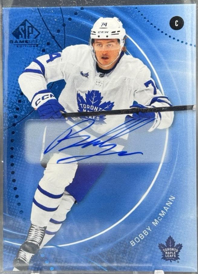 Bobby McMann [Blue Autograph] #35