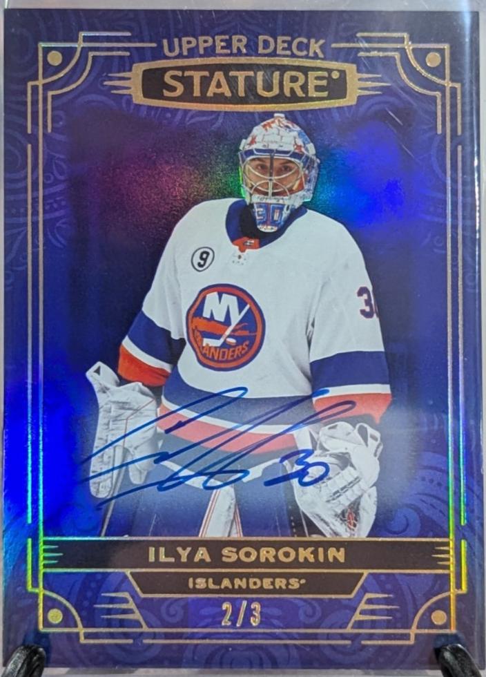 Ilya Sorokin [Photo Variant Blue Autograph] #62