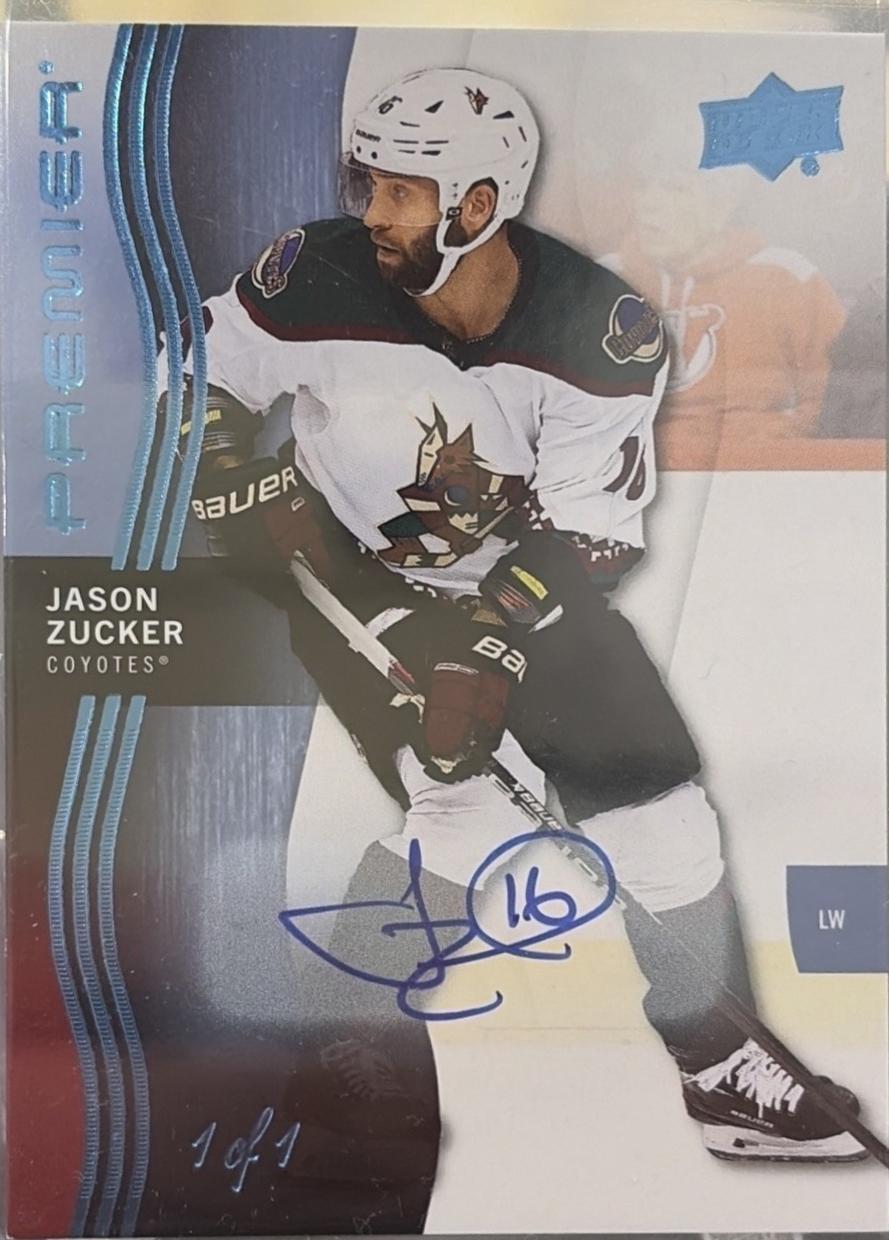 Jason Zucker [Platinum Autograph] #84
