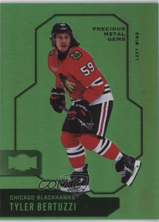 Tyler Bertuzzi [Green Precious Metal Gems] #36