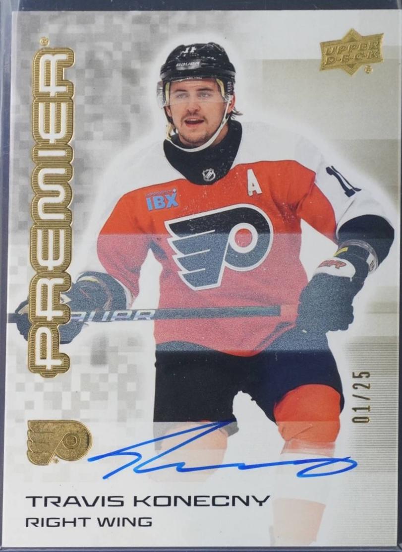 Travis Konecny [Gold Autograph] #15