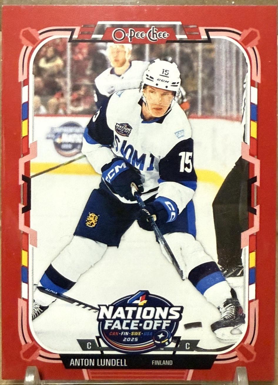 Anton Lundell [Red Border] #534