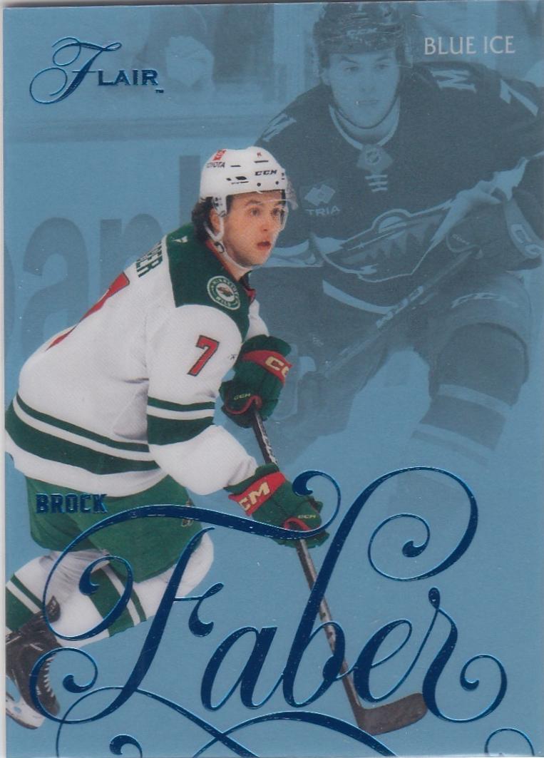 Brock Faber [Image B Blue Ice Variation] #63