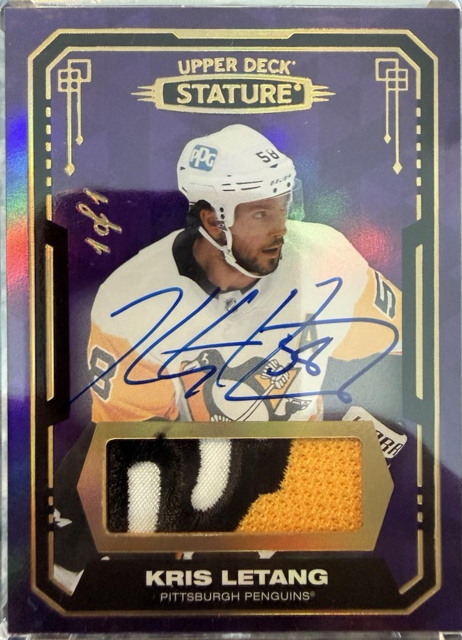 Kris Letang [Autograph Black] #57