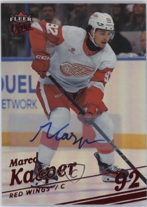 Marco Kasper [Red Rainbow Foil Auto] #19