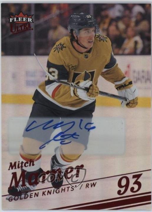 Mitch Marner [Red Rainbow Foil Auto] #149