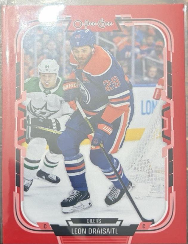 Leon Draisaitl [Red Border] #307