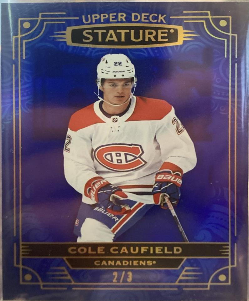 Cole Caufield [Photo Variant Blue] #36