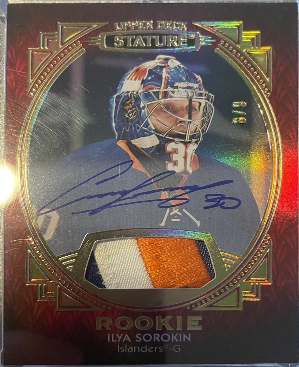 Ilya Sorokin [Portrait Patch Red Autograph] #131