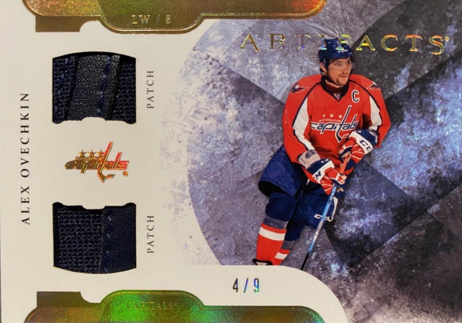 Alex Ovechkin [Horizontal Jerseys Patches Gold Spectrum] #8