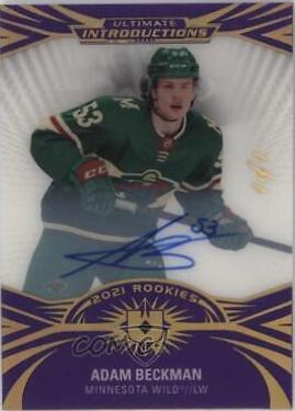 Adam Beckman [Purple Autograph] #UI-21