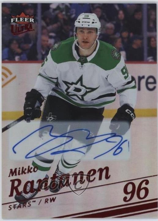 Mikko Rantanen [Red Rainbow Foil Auto] #137